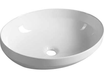 Aqualine Keramické umyvadlo na desku 50, 5x37cm, bílá 50361