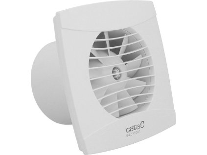 Cata UC-10 T koupelnový ventilátor axiální s časovačem, 8W, potrubí 100mm, bílá 01200100