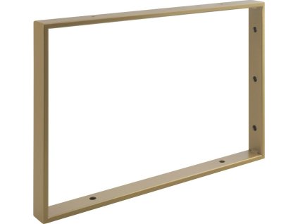 Sapho Podpěrná konzole 490x330x40mm, lakovaná ocel, zlato mat, 1 ks 30377