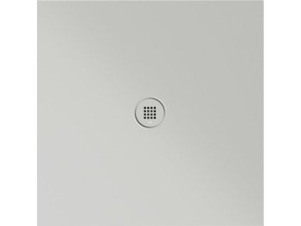 GSI Keramická sprchová vanička, čtverec 90x90x2cm, cenere mat 46090917