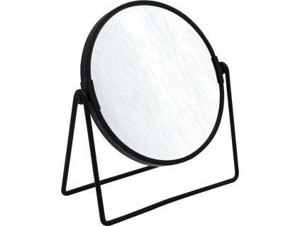 Ridder SUMMER kosmetické zrcátko na postavení, Ø 160mm, oboustranné, černá 03009010