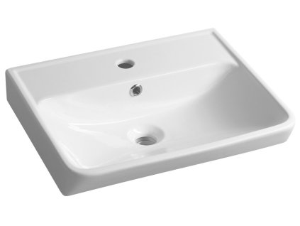 Bruckner NEON keramické umyvadlo 45x41, 5cm, bílá 201.130.0