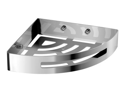 Gedy SMART rohová police do sprchy, 210x45x210mm, nerez lesk 2479