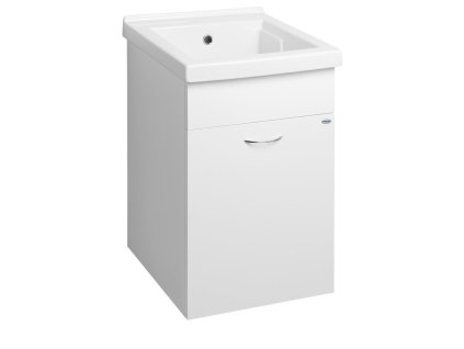 Aqualine Skříňka pod výlevku 43x70x49, 6cm, bílá 57034