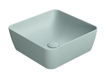 GSI SAND/NUBES keramické umyvadlo na desku 38x38cm, ghiaccio mat 903815