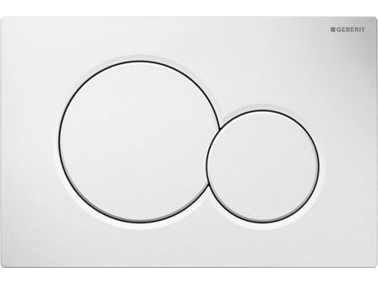 Geberit GEBERIT SIGMA01 ovládací tlačítko, bílá lesk 115.770.11.5