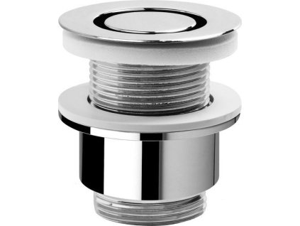 Omp Tea Umyvadlová výpust 5/4“, neuzavíratelná, design zátka, 30-45mm, chrom 147.545.5