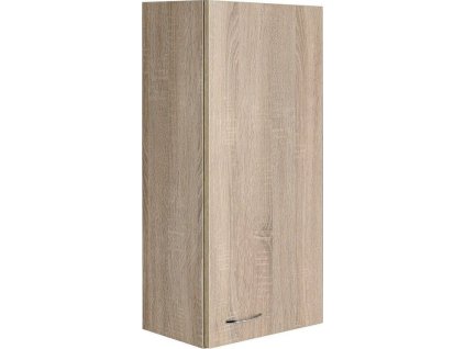 Aqualine ZOJA/KERAMIA FRESH horní skříňka 35x76x23cm, dub platin 50336