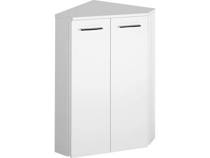 Aqualine ZOJA/KERAMIA FRESH skříňka rohová 35x78x35cm, bílá 50321