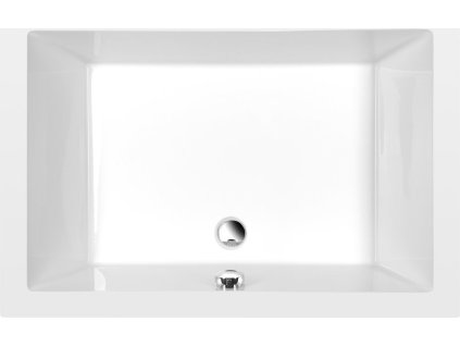 Polysan DEEP hluboká sprchová vanička, obdélník 110x75x26cm, bílá 72883