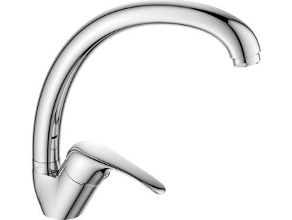 Aqualine KASIOPEA 35 stojánková dřezová baterie, vysoké ramínko, chrom 1107-65