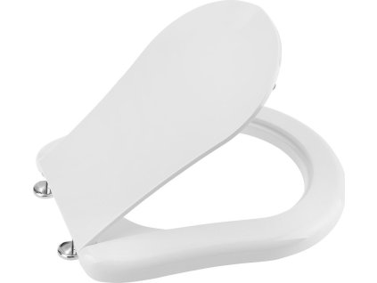 Kerasan RETRO WC sedátko Soft Close, bílá/chrom 108901