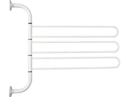 Aqualine WHITE LINE otočný trojsušák, bílá 8002