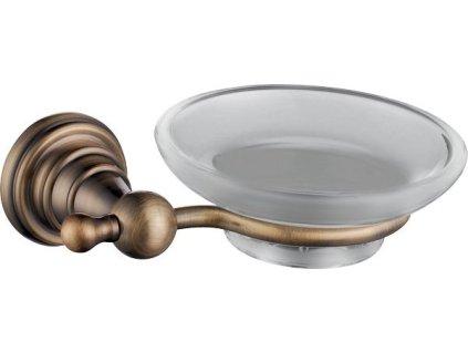 Sapho DIAMOND mýdlenka, mléčné sklo, bronz 1318-02