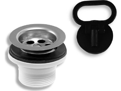 Novaservis Dřezový uzávěr 6/4" plast 449,P