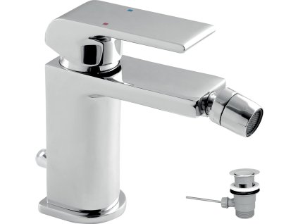 Novaservis Bidetová baterie s výpustí Nobless SHARP chrom 37011,0