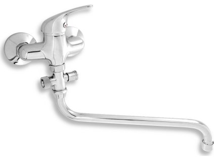 Novaservis Paneláková baterie bez sprchy 100 mm Titania Iris chrom 92075/1,0