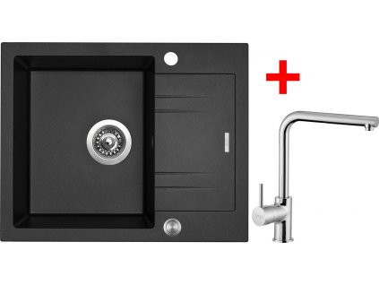 4290240 8596142052318 sinks linea 600 xc metalblack elka