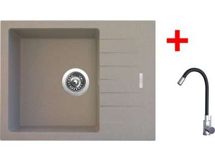 4478717 8596142056217 sinks perfecto 650 avena elasta nerez cerna