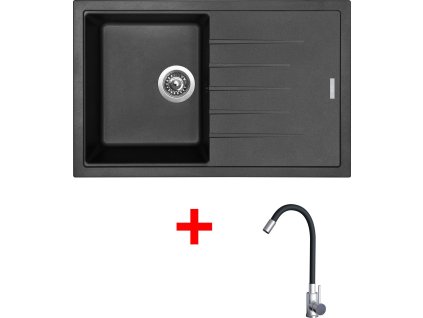 4478243 8596142054602 sinks best 780 metalblack elasta nerez cerna