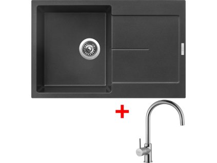 4289674 8596142049943 sinks ultima 790 metalblack vitalia