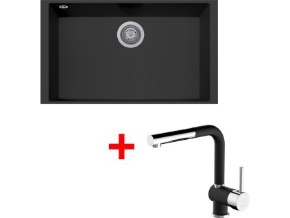 4476992 8596142057405 sinks cube 690u nanoblack mix 3 p nanoblack