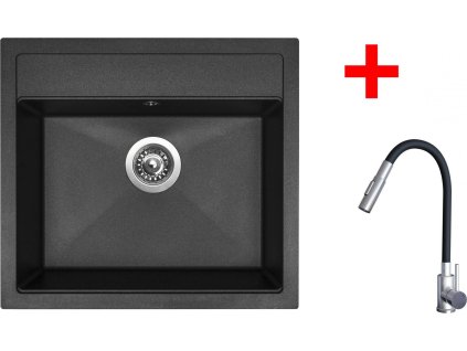 4478425 8596142055852 sinks solo 560 granblack elasta s nerez cerna