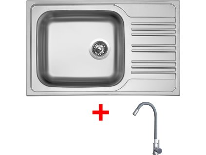 4478657 8596142057597 sinks star 780 xxl elasta nerez seda