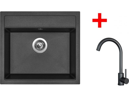 4478379 8596142055449 sinks solo 560 metalblack arco cerna matna