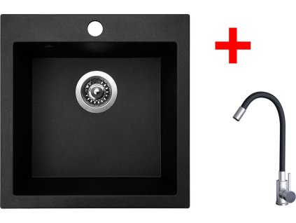 4478029 8596142053681 sinks viva 455 granblack elasta nerez cerna