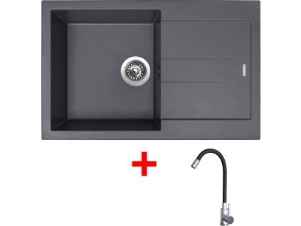 4478329 8596142055197 sinks amanda 780 titanium elasta nerez cerna