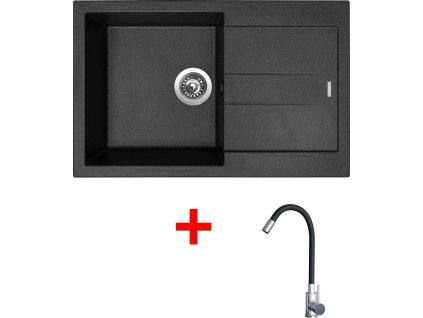 4478325 8596142055173 sinks amanda 780 granblack elasta nerez cerna