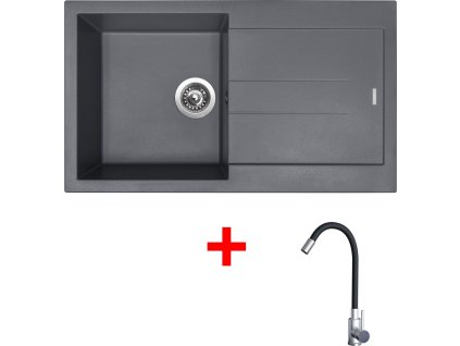 4478337 8596142055234 sinks amanda 860 titanium elasta nerez cerna