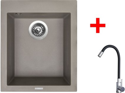 4478293 8596142055012 sinks cube 410 truffle elasta nerez cerna