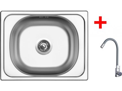 4478605 8596142057474 sinks classic 500 elasta nerez seda