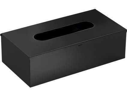 Gedy Zásobník na papírové kapesníky závěsný, 250x75x130 mm, černá mat 230814
