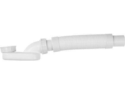 Polysan Sifon nízký 6/4", s flexi připojovací hadicí DN40 72194