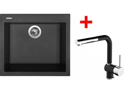 4289376 8596142047437 sinks cube 560 pureblack mix 3 p gr n6