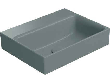 GSI NUBES keramické umývátko 40x32cm, broušená spodní hrana, bez otvoru, agave mat 96849004