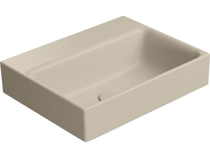 GSI NUBES keramické umývátko 40x32cm, broušená spodní hrana, bez otvoru, creta mat 96849008