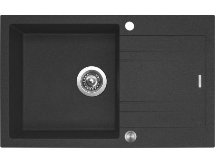 4270309 8596142043682 sinks linea 780 xc granblack