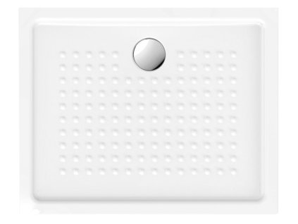 GSI Keramická sprchová vanička, obdélník 100x80x4, 5cm, bílá ExtraGlaze 438511