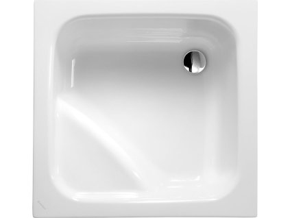 Polysan VISLA hluboká sprchová vanička, čtverec 80x80x29cm, bílá 50111