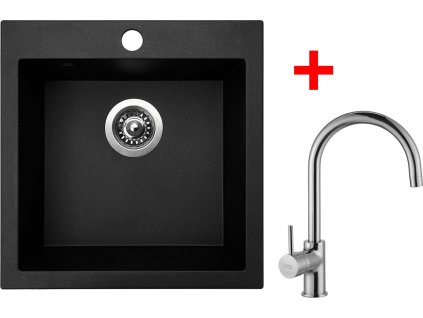 4288826 8596142044887 sinks viva 455 granblack vitalia