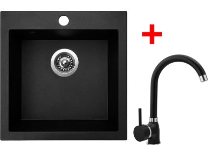 4288784 8596142045099 sinks viva 455 granblack polo gr