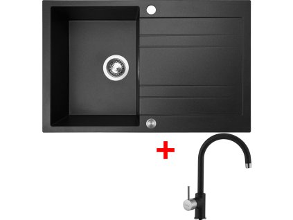 4290344 8596142052165 sinks grande 800 xc metalblack vitalia gr