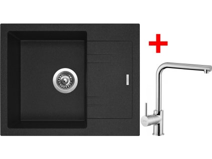 4288814 8596142045044 sinks linea 600 granblack elka