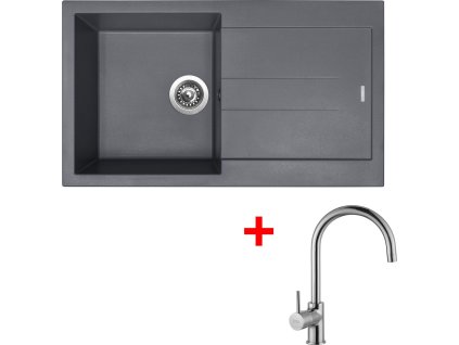 4289126 8596142046621 sinks amanda 860 titanium vitalia