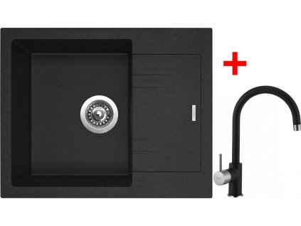 4288802 8596142045181 sinks linea 600 granblack vitalia gr