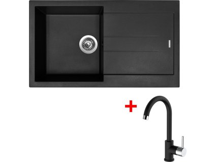 4288612 8596142043514 sinks amanda 860 nanoblack mix 35 nanoblack